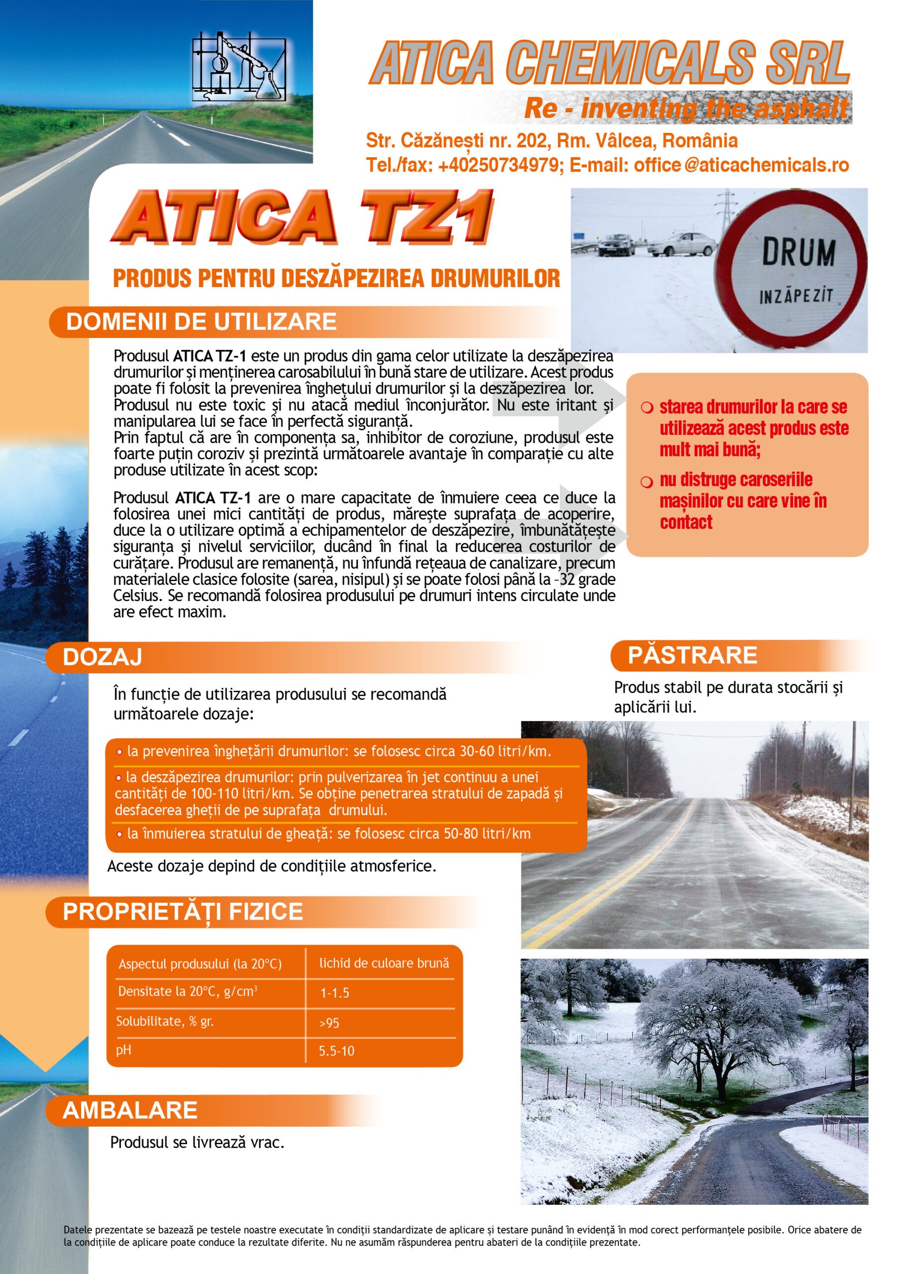 ATICA TZ 1 | Produs pentru deszăpezirea drumurilor Produse din aceeași categorie